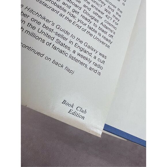 The Restaurant at the End of the Universe by Douglas Adams - Picture 7 of 7